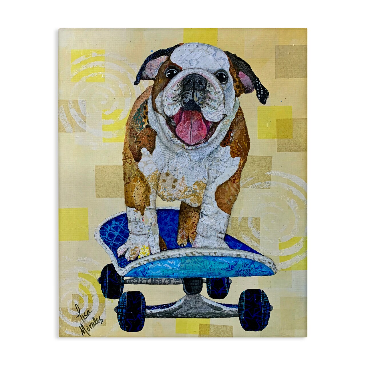 Stupell Industries Let The Good Times Roll Canvas, design by Lisa Morales